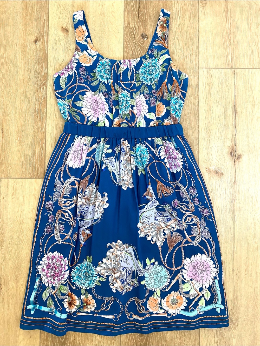Anthropologie Moulinette Soeurs Dress Women’s S Silk Summer Wedding Guest - Picture 3 of 8